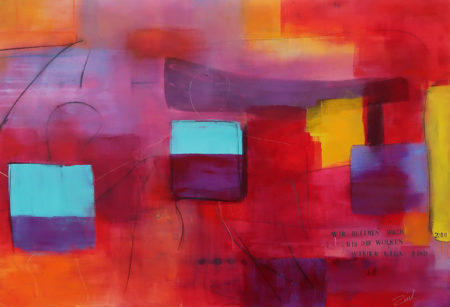 Lila Wolken
